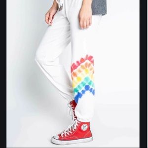 NWT PJ Salvage Love Rules Joggers